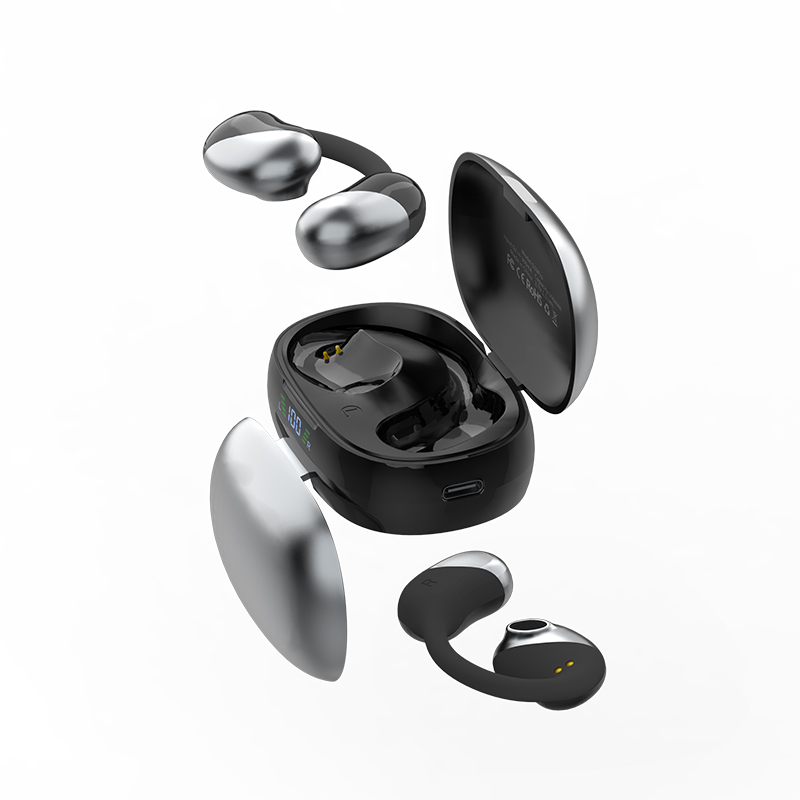 OWS Auriculares deportivos impermeables con oreja abierta Auriculares y auriculares inalámbricos Bluetooth para empresas