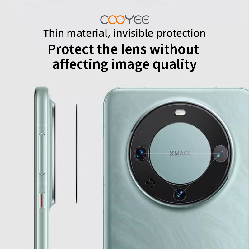 Protector de lente para Huawei Mate60 Pro Mate60pro + Protector de cámara trasera cobertura de pantalla completa película templada