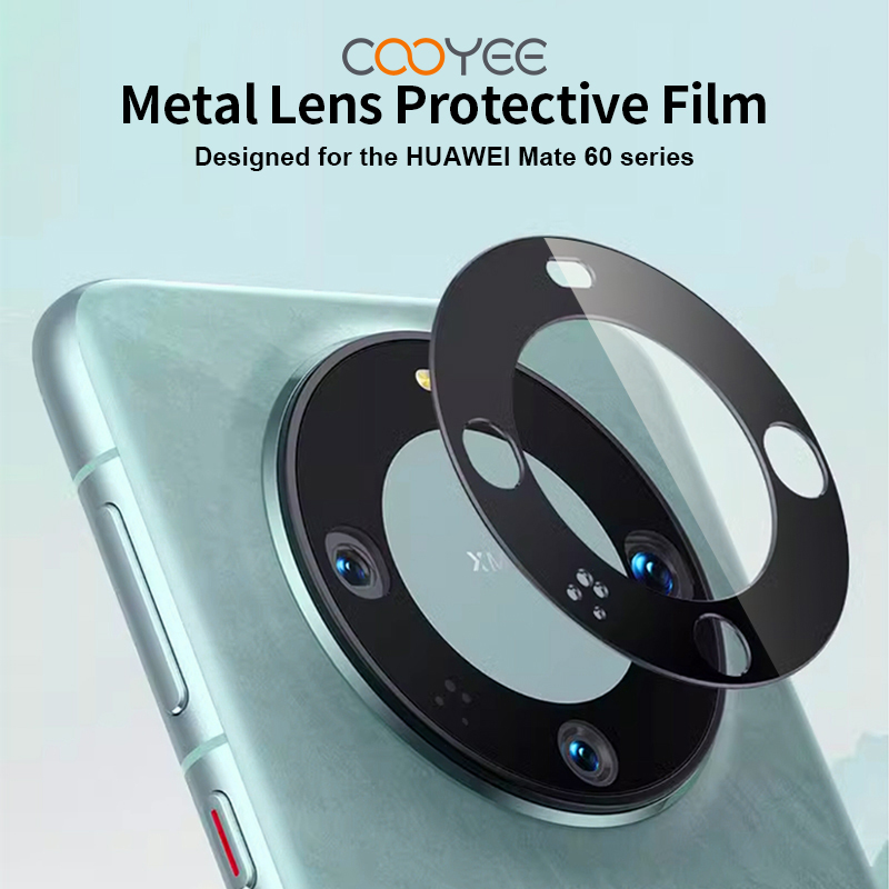 Protector de lente para Huawei Mate60 Pro Mate60pro + Protector de cámara trasera cobertura de pantalla completa película templada