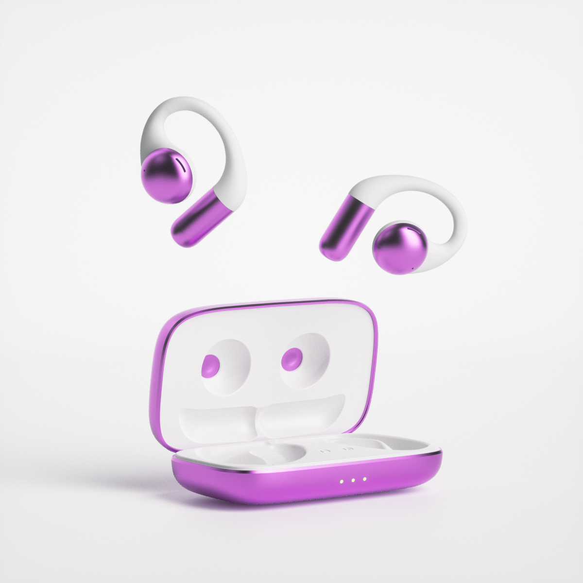 Ventas directas OWS Oído abierto Cancelación de ruido Bluetooth Tecnología impermeable Auricular Inalámbrico
