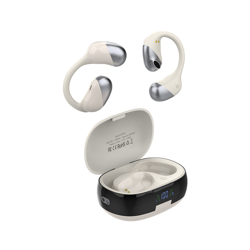 OWS Auriculares inalámbricos de negocios con oreja abierta impermeables Auriculares abiertos deportivos Bluetooth