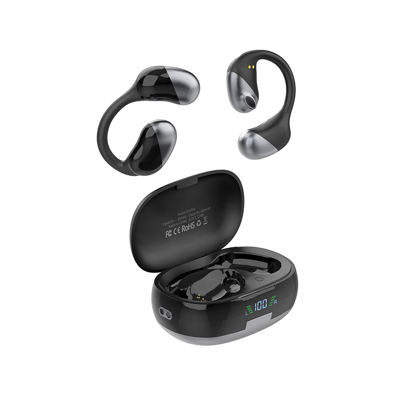Auriculares personalizados de etiqueta privada OWS, auriculares de negocios, auriculares inalámbricos deportivos, auriculares Bluetooth abiertos con oreja
