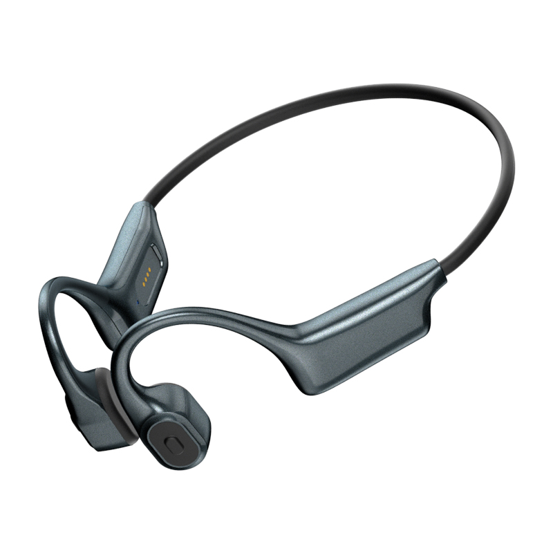 Nuevo Material Auriculares de oreja abierta Auriculares inalámbricos Bluetooth Tarjeta de memoria 32G Auriculares de hueso