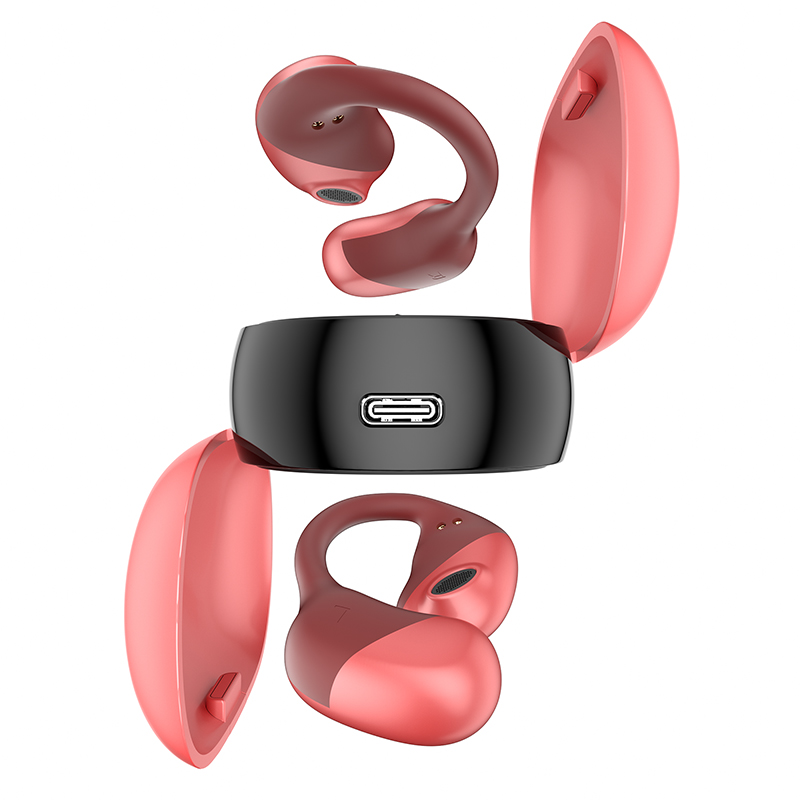 Auriculares de silicona con sonido estéreo y reducción de ruido táctil inteligente Auriculares de oreja abierta con audio direccional OWS